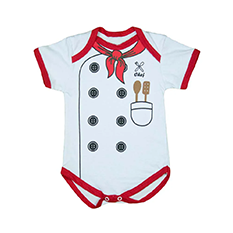 Body Bebê Chef de Cozinha