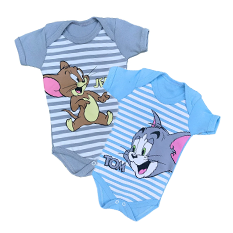Kit Body Gêmeos Tom & Jerry
