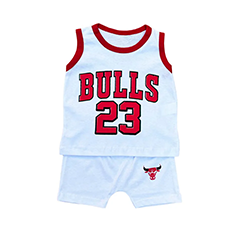 Conjunto Bebê Basquete NBA Chicago Bulls
